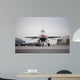 F-16c Thunderbird Sits Ramp Wall Decal