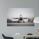 F-16c Thunderbird Sits Ramp Wall Decal