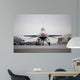 F-16c Thunderbird Sits Ramp Wall Decal