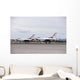 Two F-16c Thunderbirds Sit Wall Decal