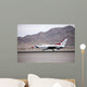 F-16c Thunderbird Sits Runway Wall Decal Design 2
