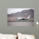 F-16c Thunderbird Sits Runway Wall Decal Design 2