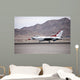 F-16c Thunderbird Sits Runway Wall Decal Design 2