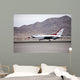 F-16c Thunderbird Sits Runway Wall Decal Design 2