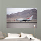 F-16c Thunderbird Sits Runway Wall Decal Design 2