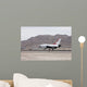 F-16c Thunderbird Sits Runway Wall Decal Design 1