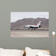 F-16c Thunderbird Sits Runway Wall Decal Design 1