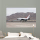 F-16c Thunderbird Sits Runway Wall Decal Design 1