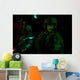 Pilots Equipped with Night Wall Decal Design 1