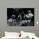 Crew Chief Sits Doorway Wall Decal Design 1