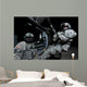 Crew Chief Sits Doorway Wall Decal Design 1