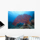 Large Gorgonian Sea Fan Light Wall Decal