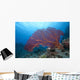 Large Gorgonian Sea Fan Light Wall Decal