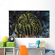 Yellow Crinoid Feather Star Wall Decal