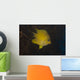 Golden Damselfish Swimming Soft Wall Decal