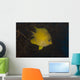 Golden Damselfish Swimming Soft Wall Decal