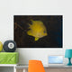 Golden Damselfish Swimming Soft Wall Decal