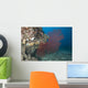 Large Red Gorgonian Sea Fanned Wall Decal