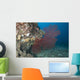 Large Red Gorgonian Sea Fanned Wall Decal