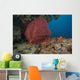 Large Red Gorgonian Sea Large Wall Decal