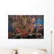 Schooling Scalefin Anthias Fish Wide Shot Wall Decal
