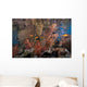 Schooling Scalefin Anthias Fish Wide Shot Wall Decal