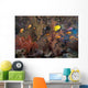 Schooling Scalefin Anthias Fish Wall Decal