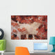 Red Tree Coral Fijian Close-up Wall Decal