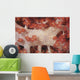 Red Tree Coral Fijian Close-up Wall Decal
