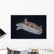 Risbecia Tryoni Nudibranch Beqa Right Side Wall Decal