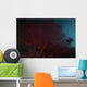 Large Red Gorgonian Sea Close-up Wall Decal