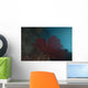 Large Red Gorgonian Sea Wall Decal