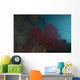 Large Red Gorgonian Sea Wall Decal