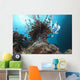 Large Common Lionfish Swimming Light Wall Decal