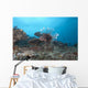 Large Common Lionfish Swimming Left Side Wall Decal