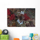 Large Common Lionfish Swimming Fins Flared Wall Decal