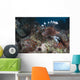 Large Common Lionfish Swimming Close-up Wall Decal