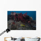 Soft Coral Fijian Reef with Fish Wall Decal