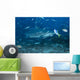 Large Bull Shark Bistro Small Fish Wall Decal