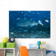 Large Bull Shark Bistro Small Fish Wall Decal