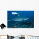 Large Bull Shark Bistro Feeding Wall Decal