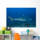 Large Bull Shark Bistro Mid-Right Wall Decal