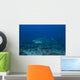 Large Bull Shark Bistro Blue Wall Decal
