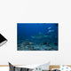 Large Bull Shark Bistro Distant Wall Decal