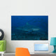 Large Bull Shark Bistro Right Wall Decal