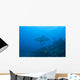 Silvertip Shark Bistro Dive Distant Wall Decal