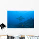 Silvertip Shark Bistro Dive Distant Wall Decal