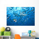 Large Bull Shark Bistro Underneath Wall Decal