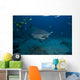 Large Bull Shark Bistro Open Mouth Wall Decal
