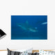 Large Bull Shark Bistro Top Right Wall Decal